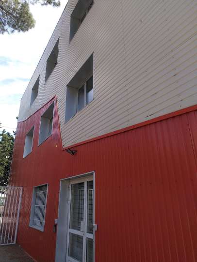 Revêtement façade type bac acier