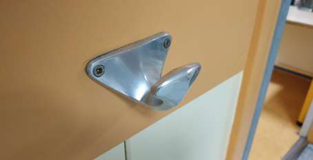 Patère aluminium