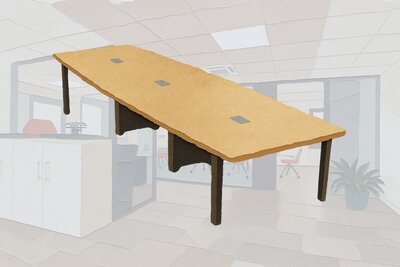 Grande table de réunion