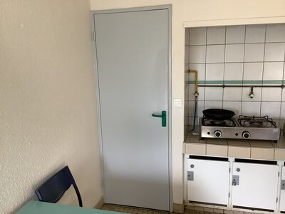 Porte simple intérieure bois