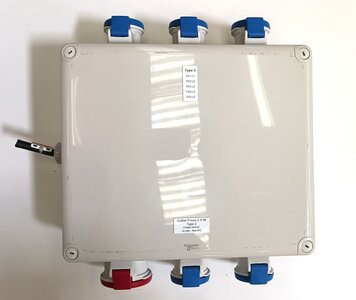 Coffret électrique SCHNEIDER 2 phases