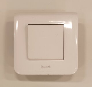 Interrupteur poussoir legrand