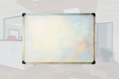 Tableau blanc mural