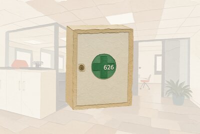 Armoire premier secours vide
