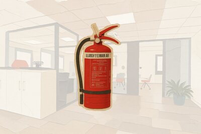 Extincteur 6L (eau et CO²)