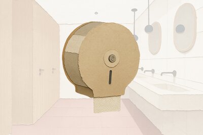 Distributeur papier toilette