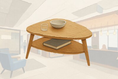 Table basse d'accueil