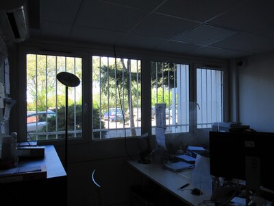 Ensemble châssis extérieur PVC vitré