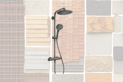 Colonne de douche avec mitigeur