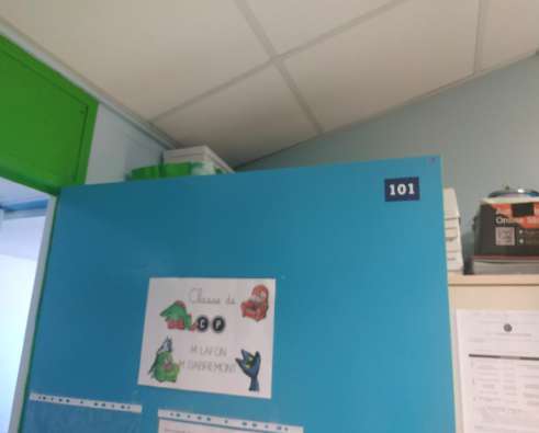 Porte simple bois cadre acier