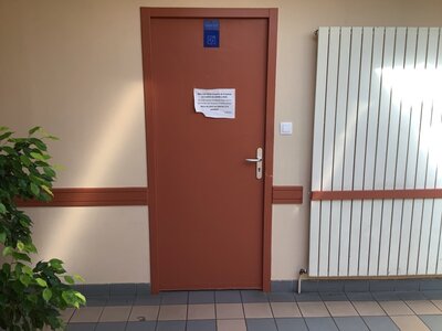 Porte simple intérieure bois
