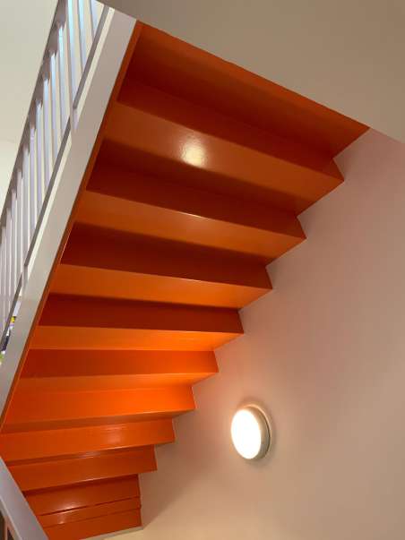 Escalier métallique