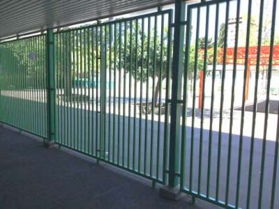 Grille barreaudé acier