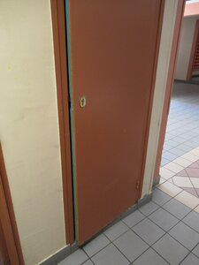 Porte intérieure bois placard technique