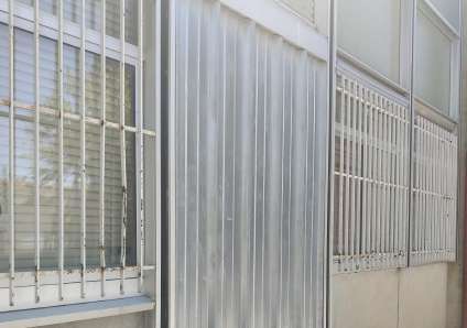 Grille anti intrusion acier