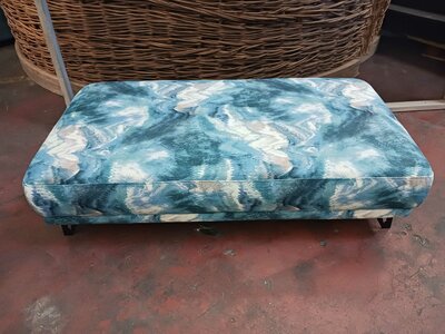 Banquette bleu