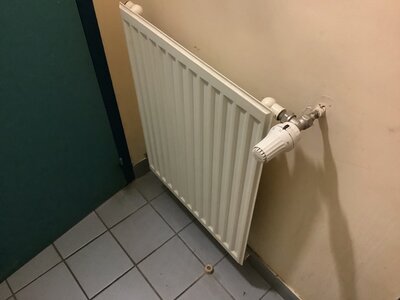 Radiateur métallique à circulation d'eau