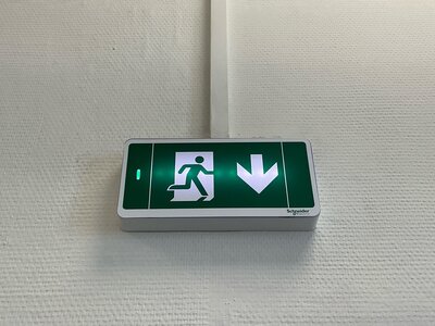 Bloc autonome d'éclairage de sécurité