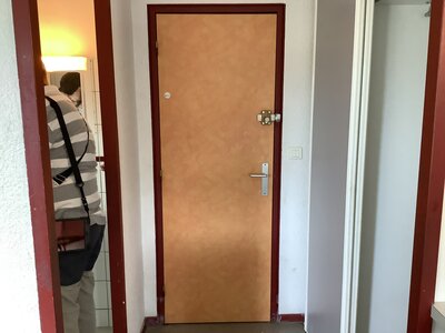 Porte simple intérieure bois