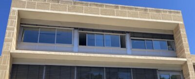 Châssis coulissant aluminium extérieur (ouvrant sans dormant)