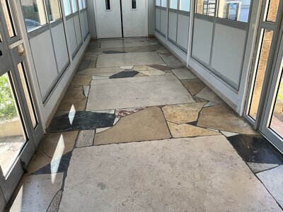 Carrelage opus incertum