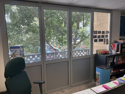 Châssis aluminium extérieur composé