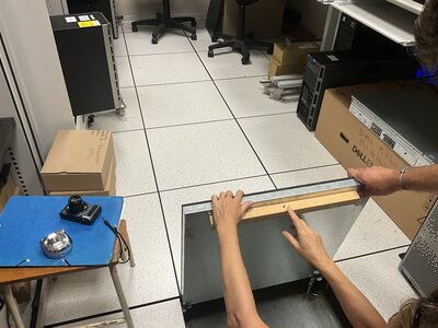 Dalle de faux plancher