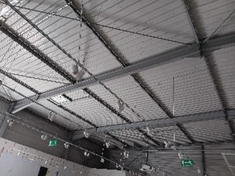 Poutrelle IPE 140 panne - Local commercial KIABI - Structure