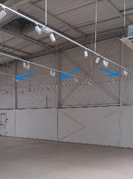 Poutrelle IPE 220 poteau - Local commercial KIABI - Structure
