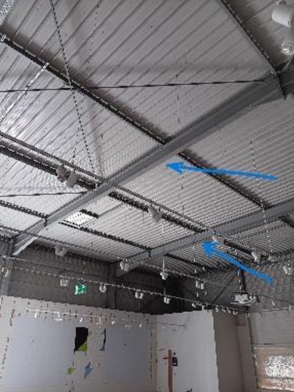 Poutrelle IPE 360 avec jarret - Local commercial KIABI - Structure