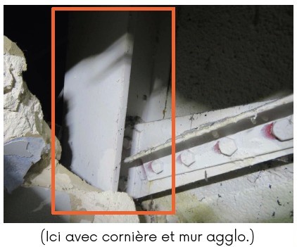 Poutres IPE 360 Acier - Murs (portiques bât 1)