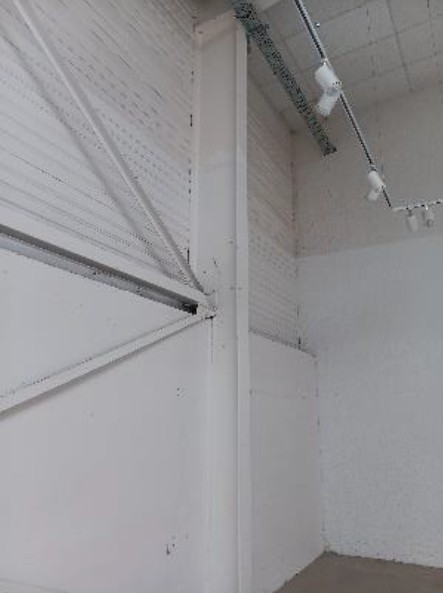 Poutrelle IPE 500 poteau - Local commercial KIABI - Structure