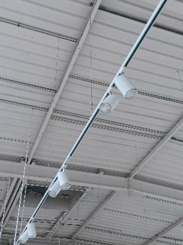 Spot LED triphasé sur rail