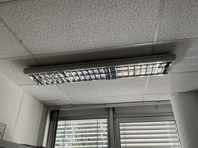 Luminaire fluo double