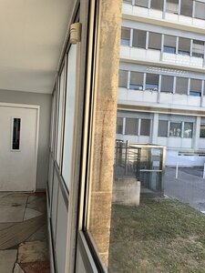 Colonne en pierre de taille