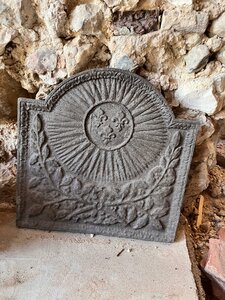Plaque de cheminée