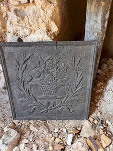 Plaque de cheminée