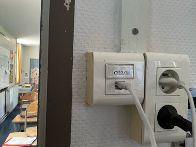 Prise RJ45 en applique