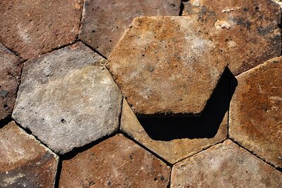 Tomette hexagonales