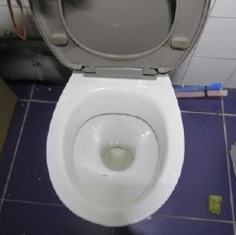 WC sur pied - Sanitaires