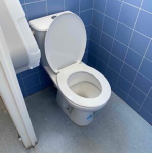 WC sur pied